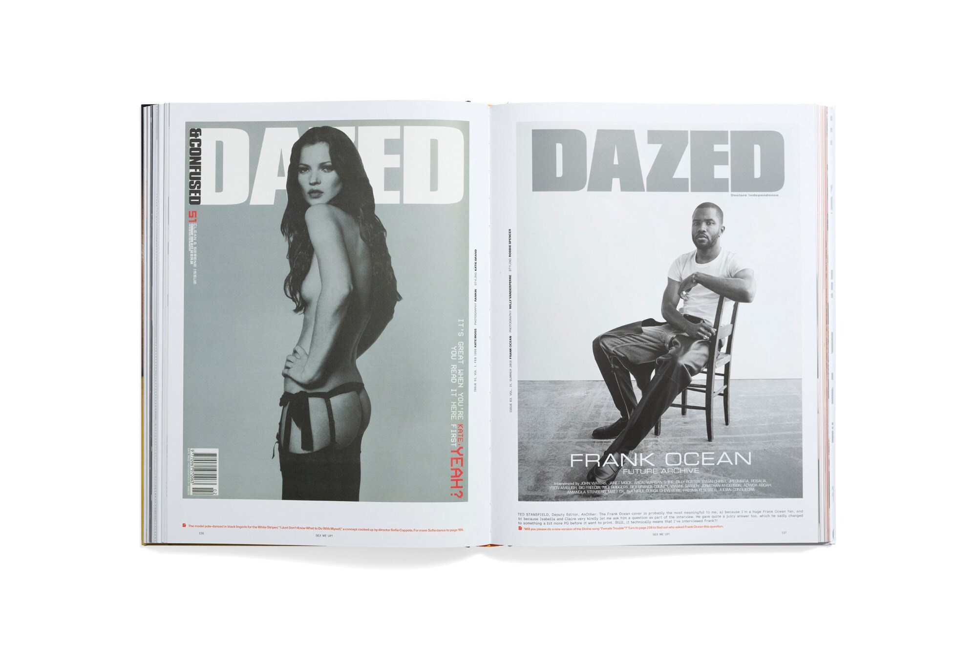 Dazed: 30 Years Confused magazine book Rizzoli
