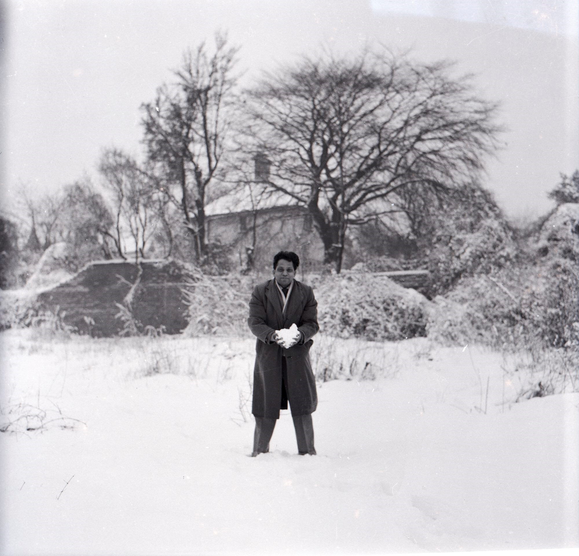 Masterji, Snow Portrait, 1950s. Digital print. &#169;Th