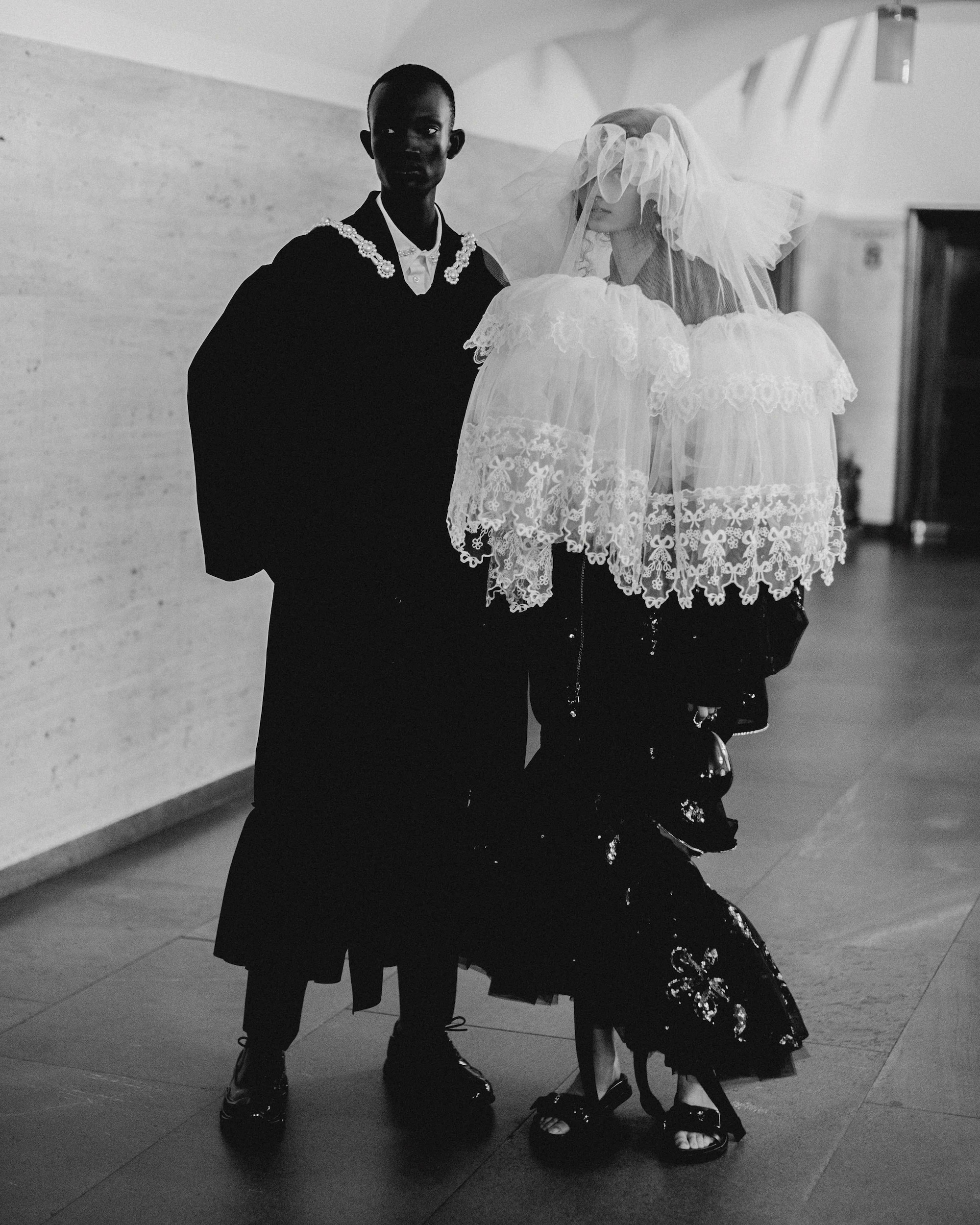 Simone Rocha Spring Men Fragile and Masculine: Photos From Simone Rocha’s Hauntingly Beautiful ...