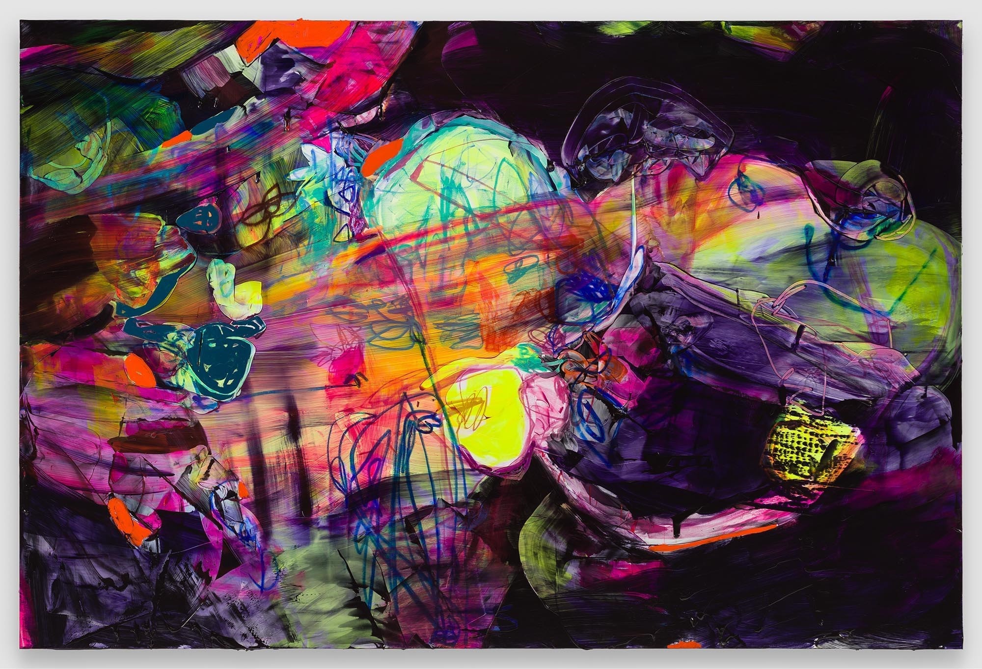 Jadé Fadojutimi, Untitled, 2022 (c) Jadé Fadojut
