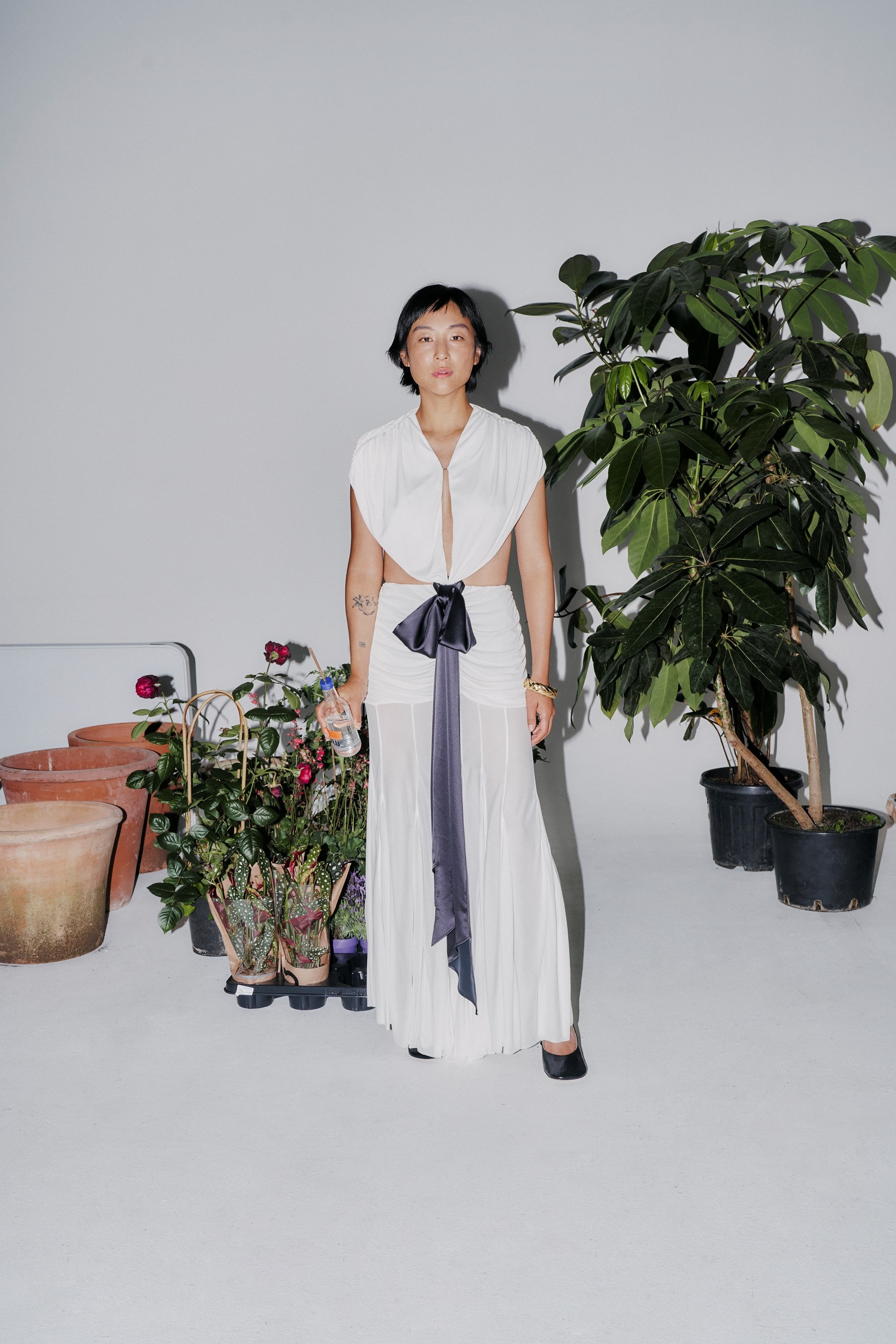 Greta Lee for Loewe tyler mitchell