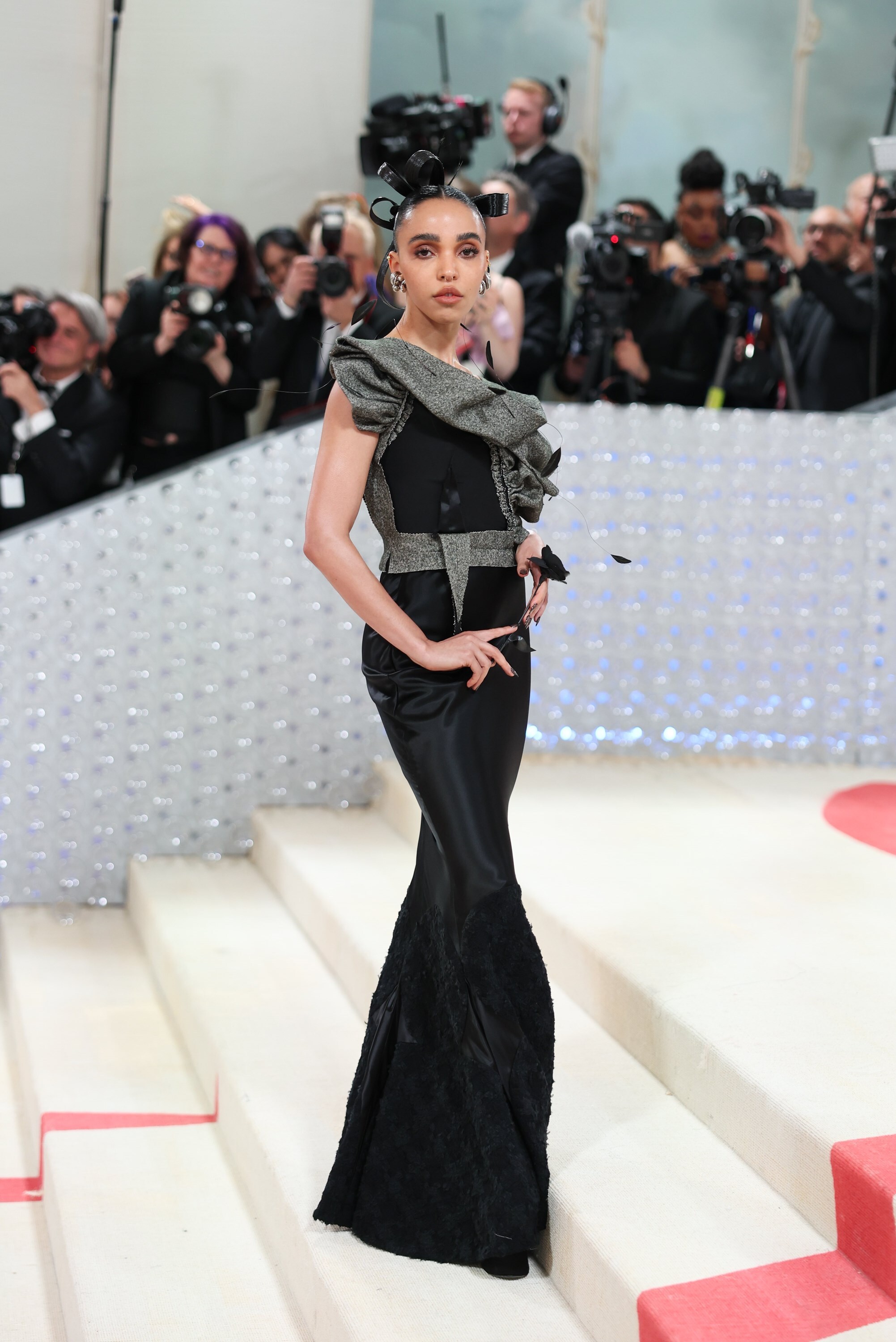 FKA Twigs in Maison Margiela