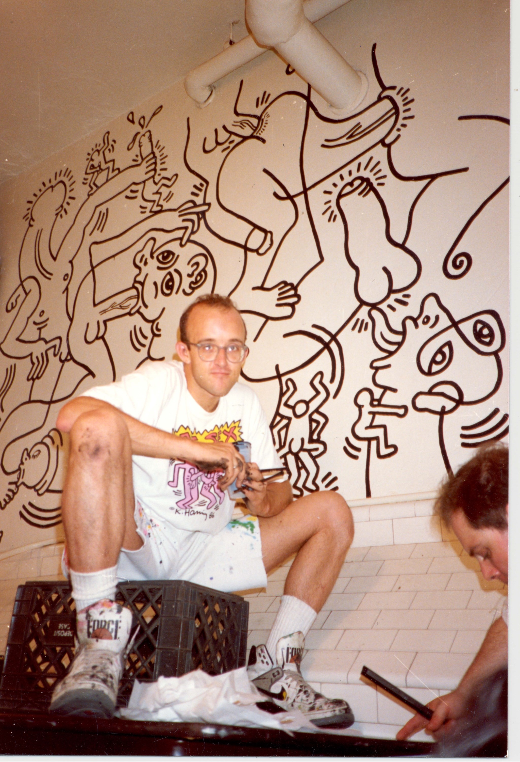 keith haring love art