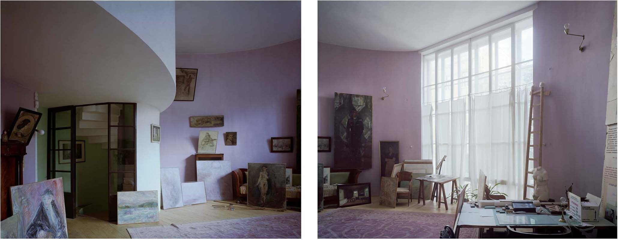 Melnikov House salon, Moscow, (1998)