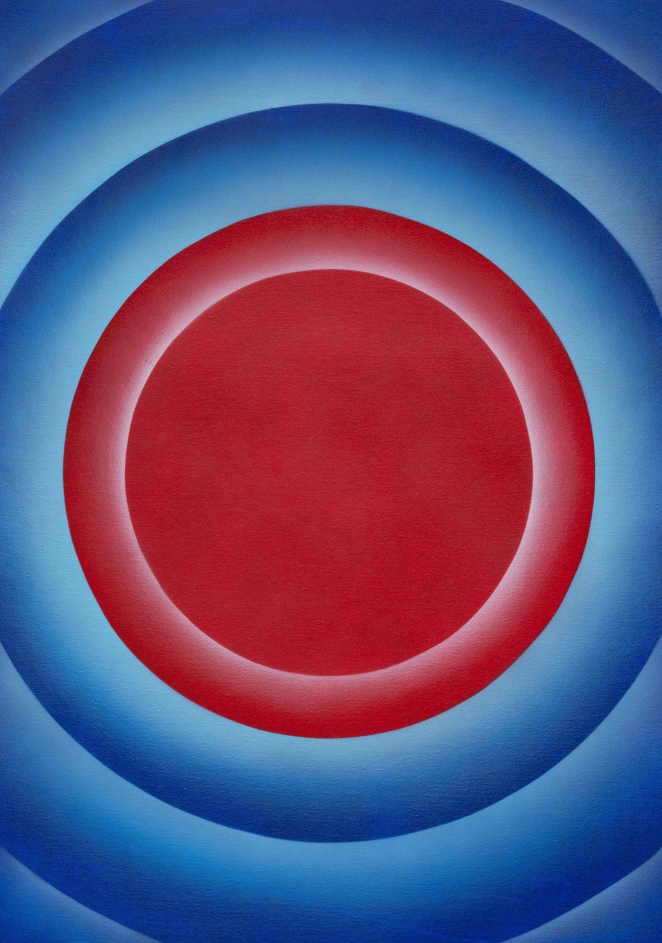 The Red Sun is High, the Blue Low by Gray Wielebinski