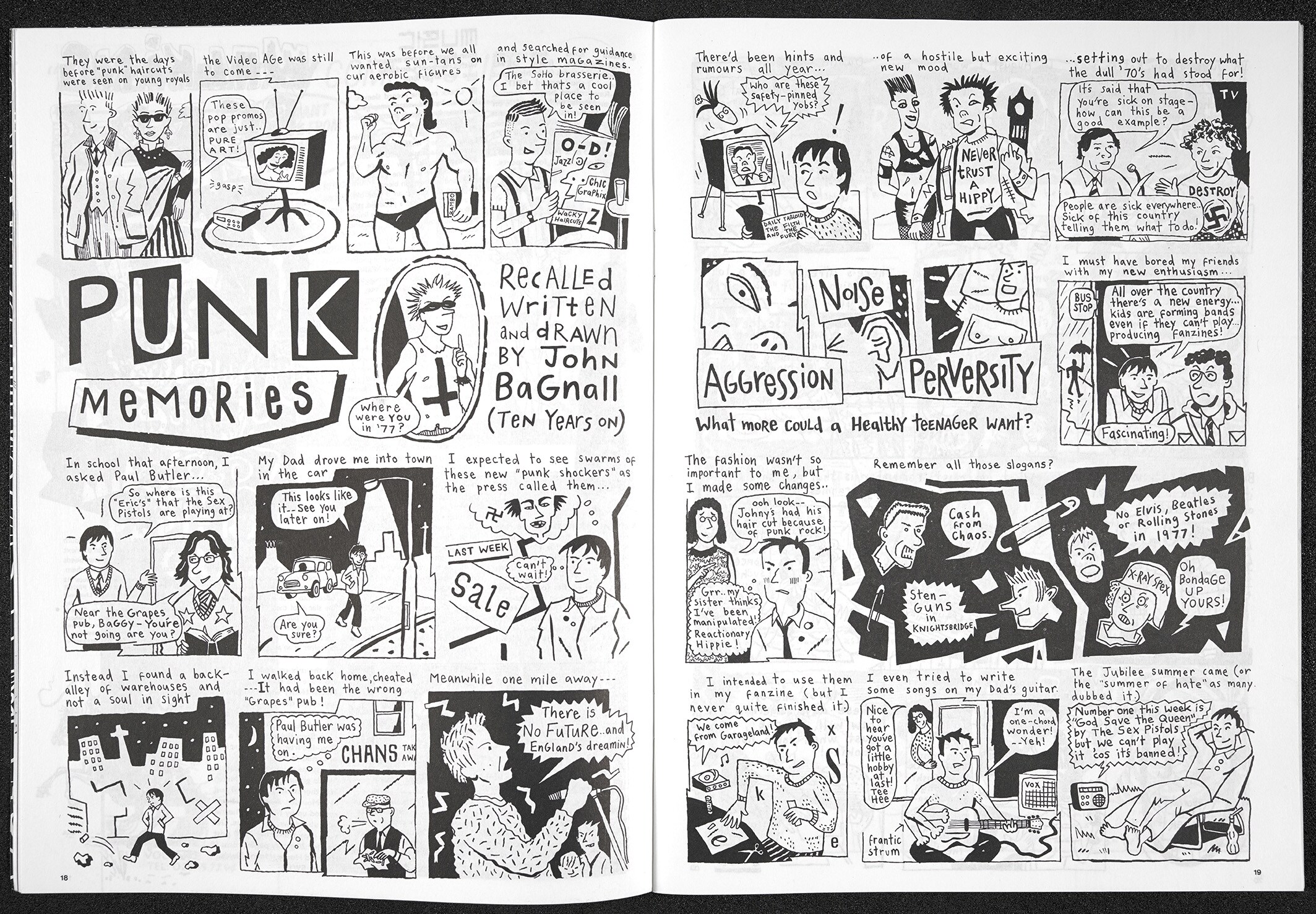 Punk Memories, Escape 9, by John Bagnall