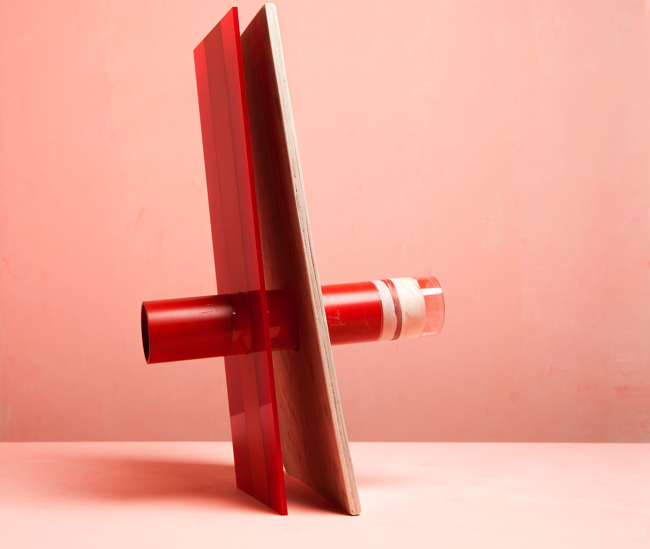 9 Untitled (Red Tube #1) from the series Droste Ef
