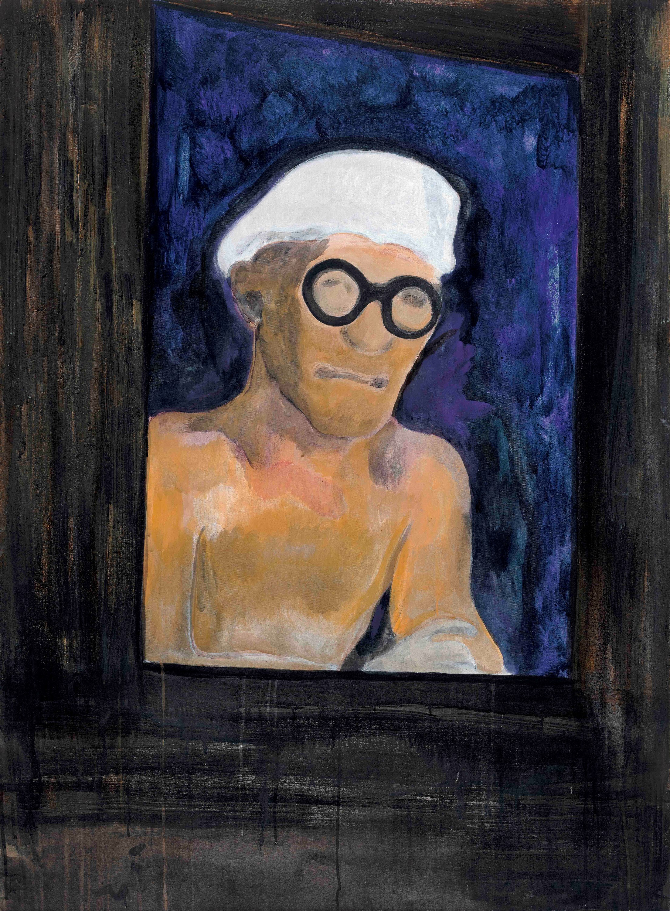 28. Peter Doig, Portrait (Corbusier), 2009, &#169; Pete