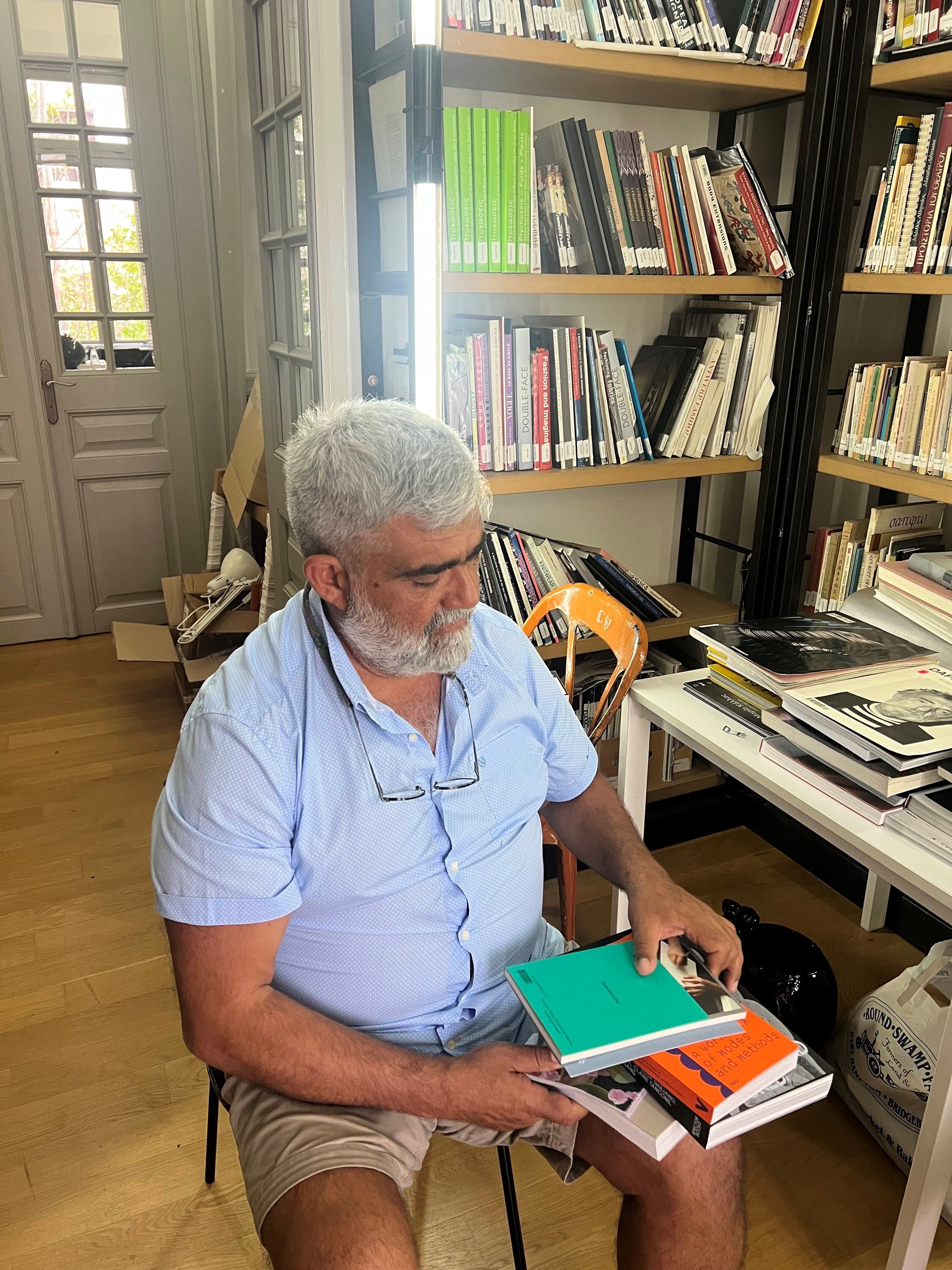 Vassilis Zidianakis at Atopos cvc, Athens, 2024