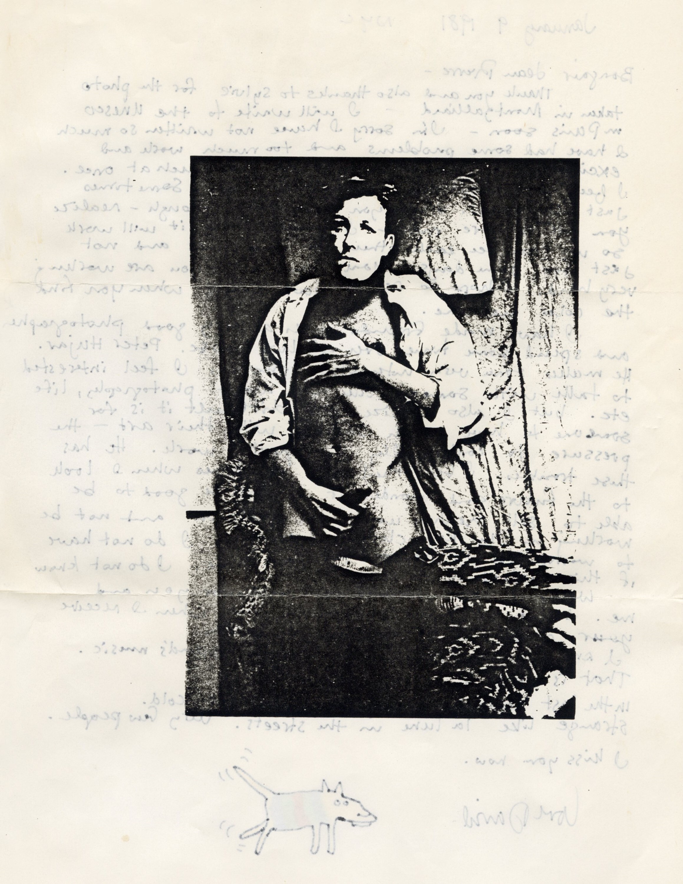 Dear Jean Pierre by David Wojnarowicz