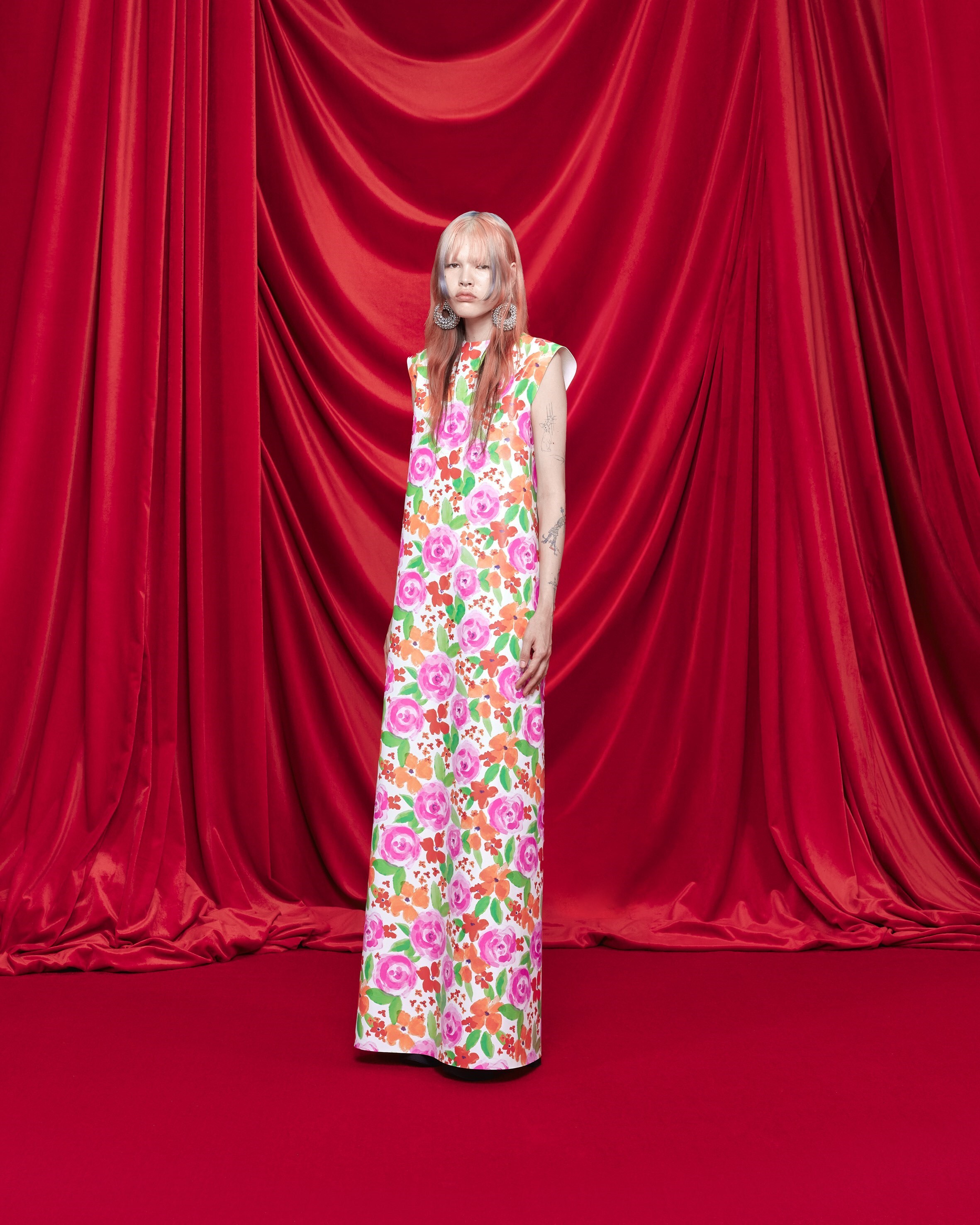 BALENCIAGA SUMMER 24 LOOK 67_SAFFRON
