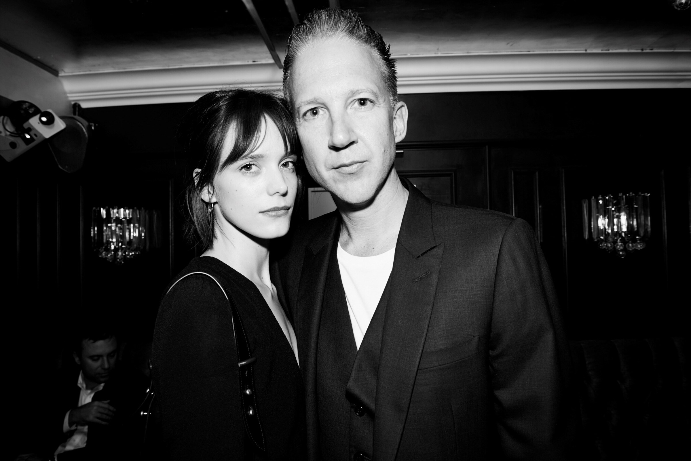 Stacy Martin and Jefferson Hack 