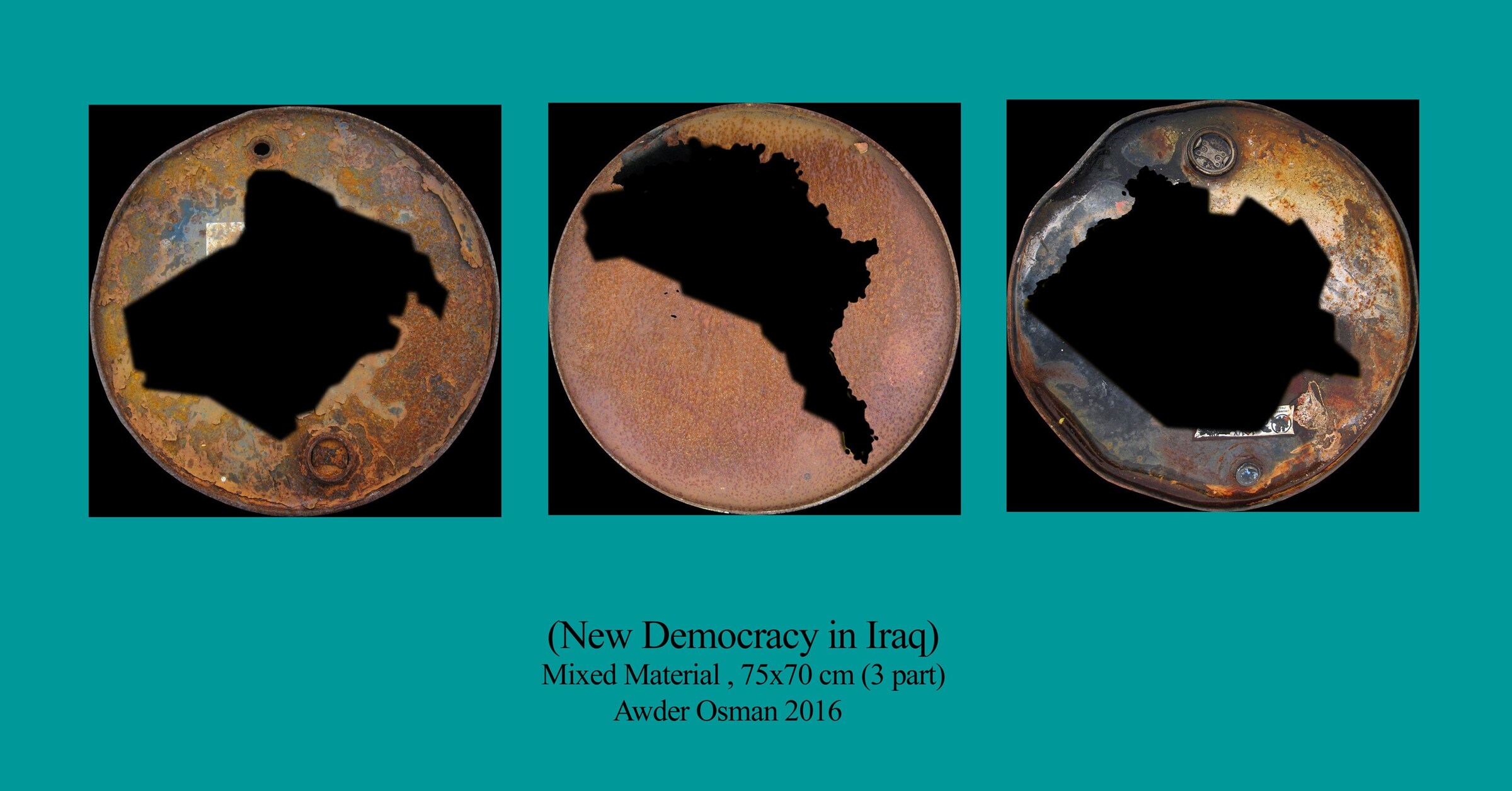 Awder Osman, New Democracy in Iraq, 2016. Series o