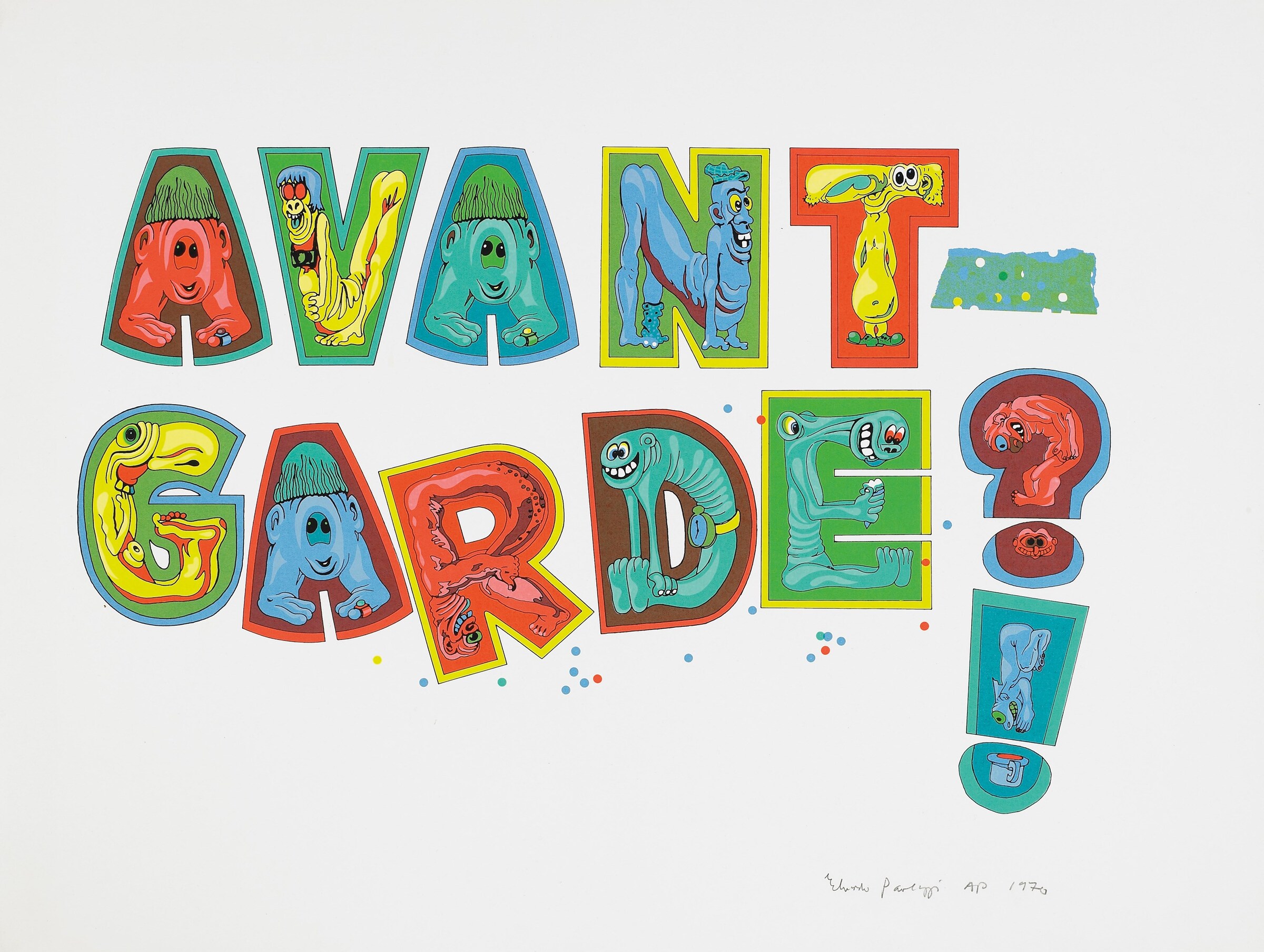 Image 10. Paolozzi, Avant-Garde, 1970