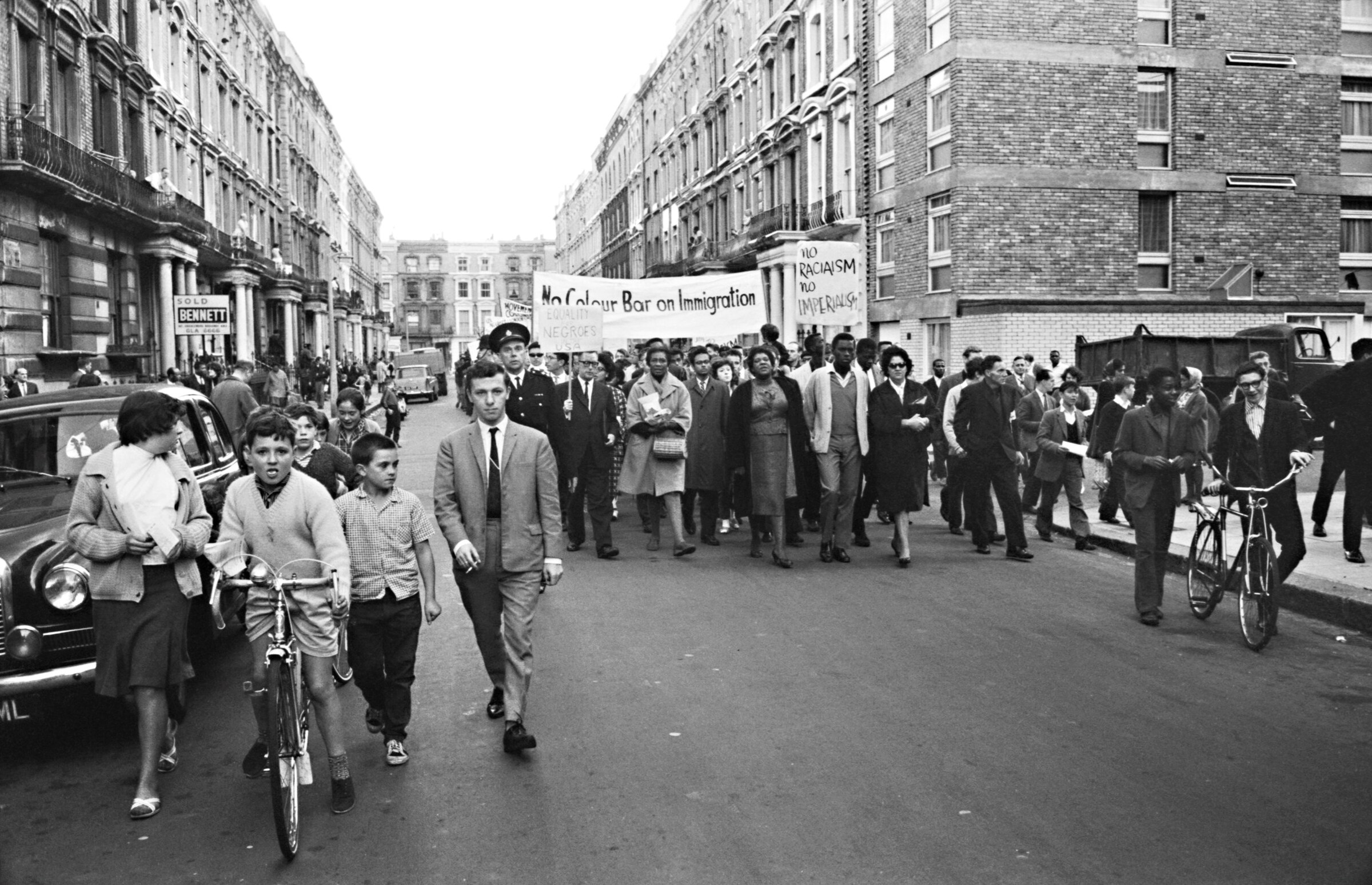 “Notting Hill March” by John ‘Hoppy’ Hopkins, &#169; 19