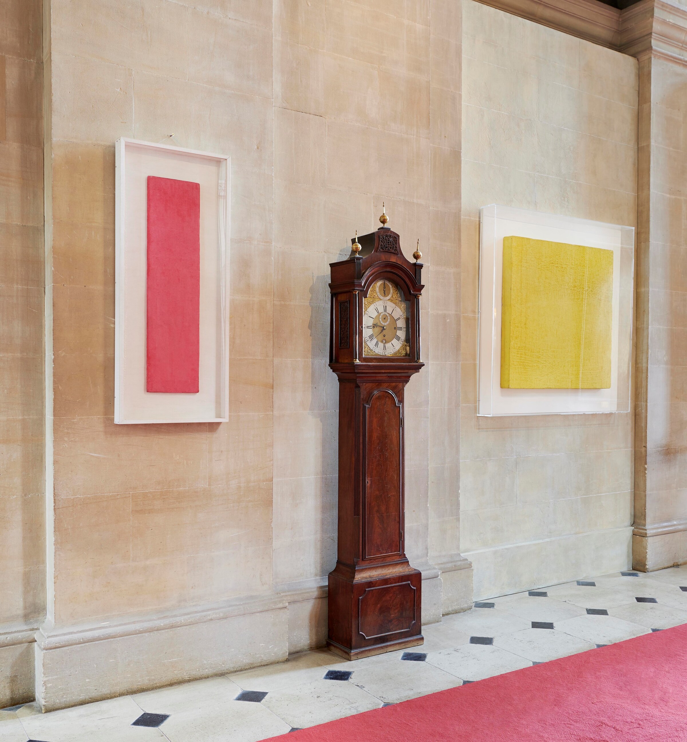 Installation view, Untitled Pink Monochrome (1956)