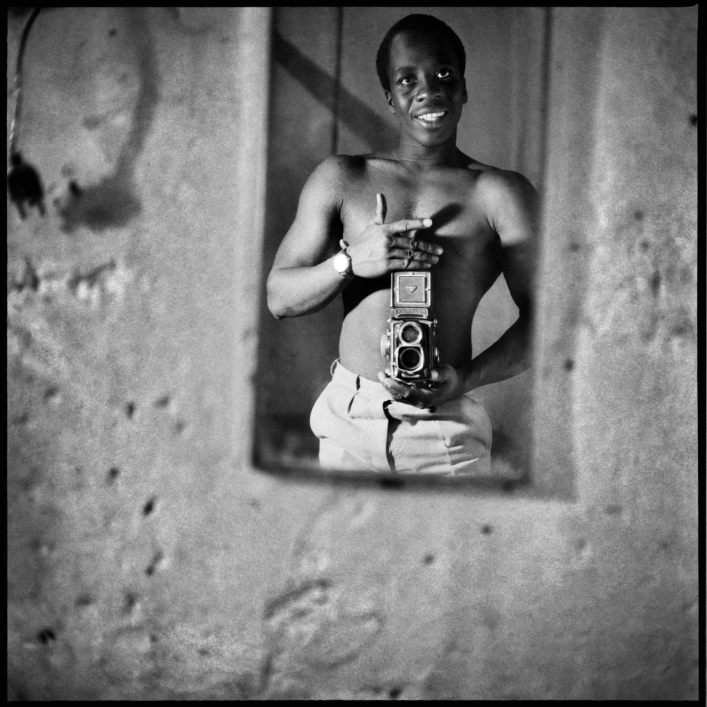 Autoportrait au miroir, 1966