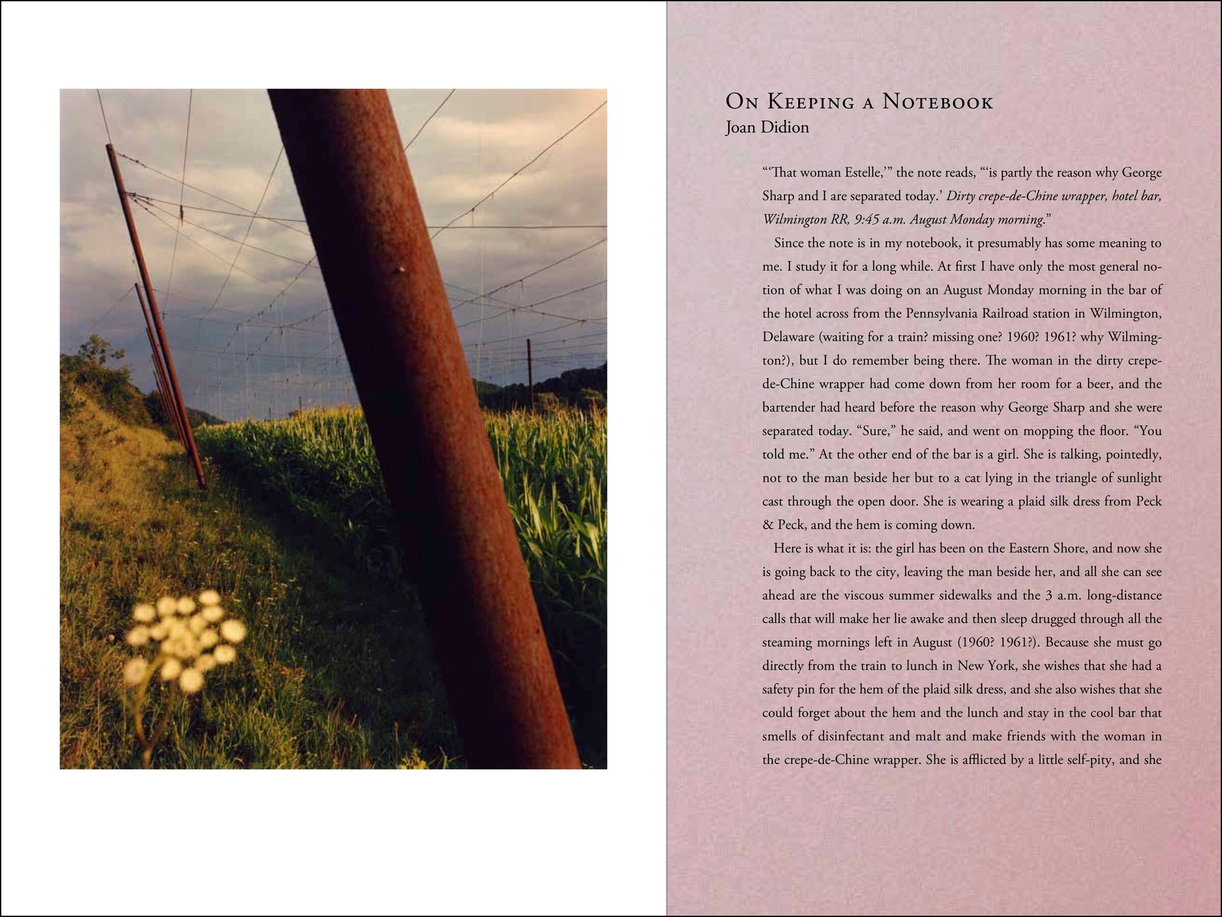 On Keeping a Notebook by Jamie Hawkesworth