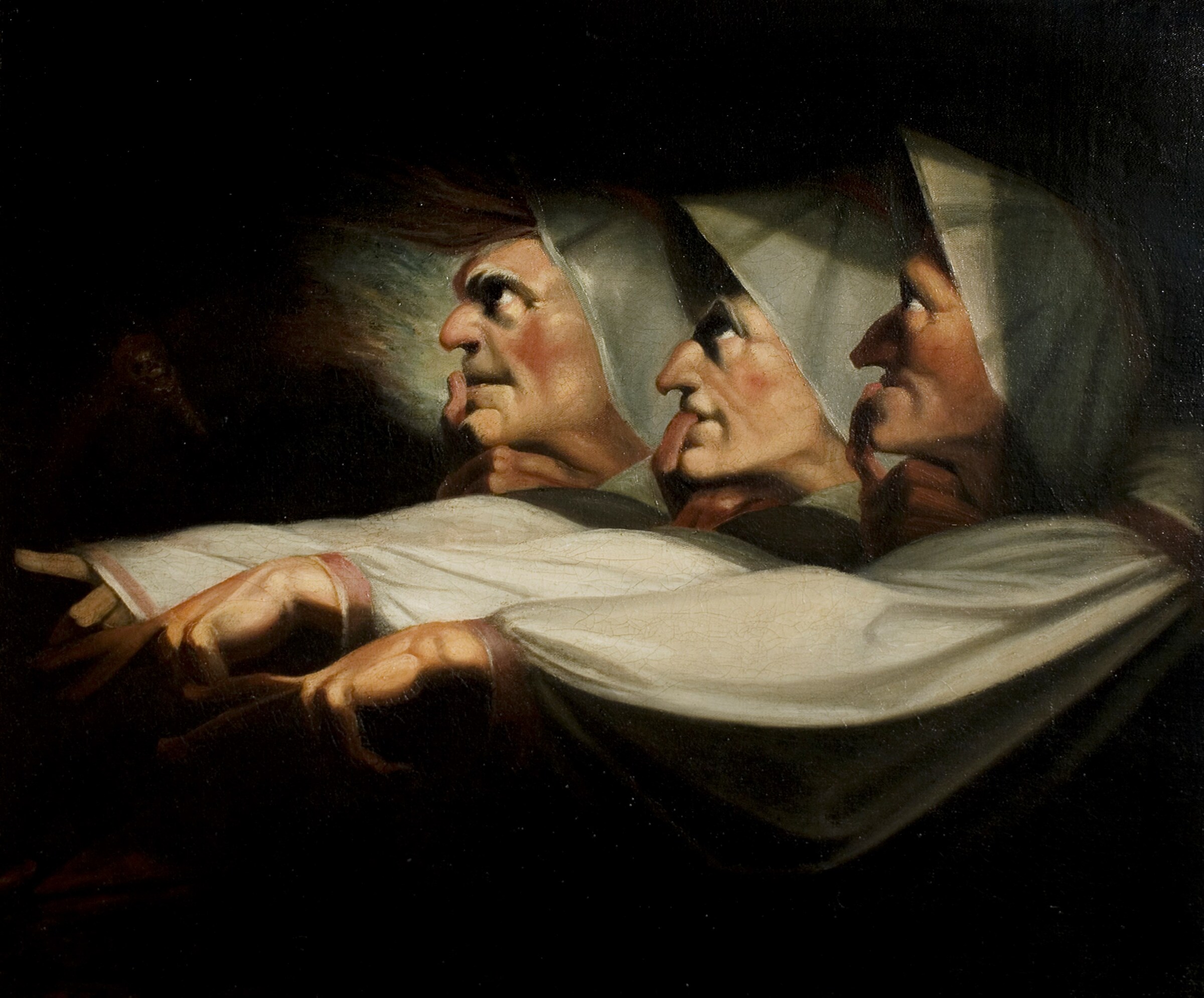 Henry Fuseli - The Weird Sisters, Macbeth