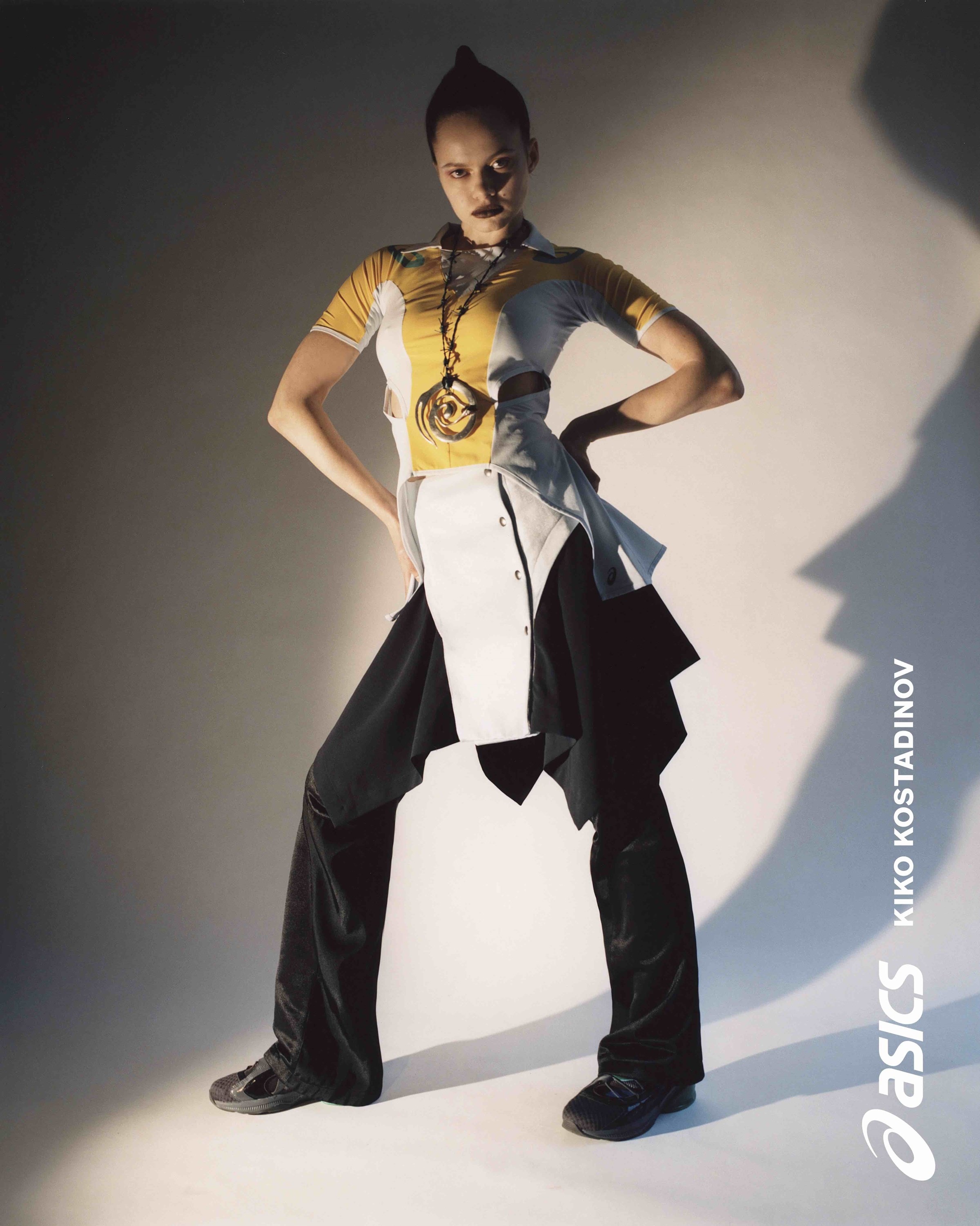 ASICS x Kiko Kostadinov Gel Aurania trainers campaign