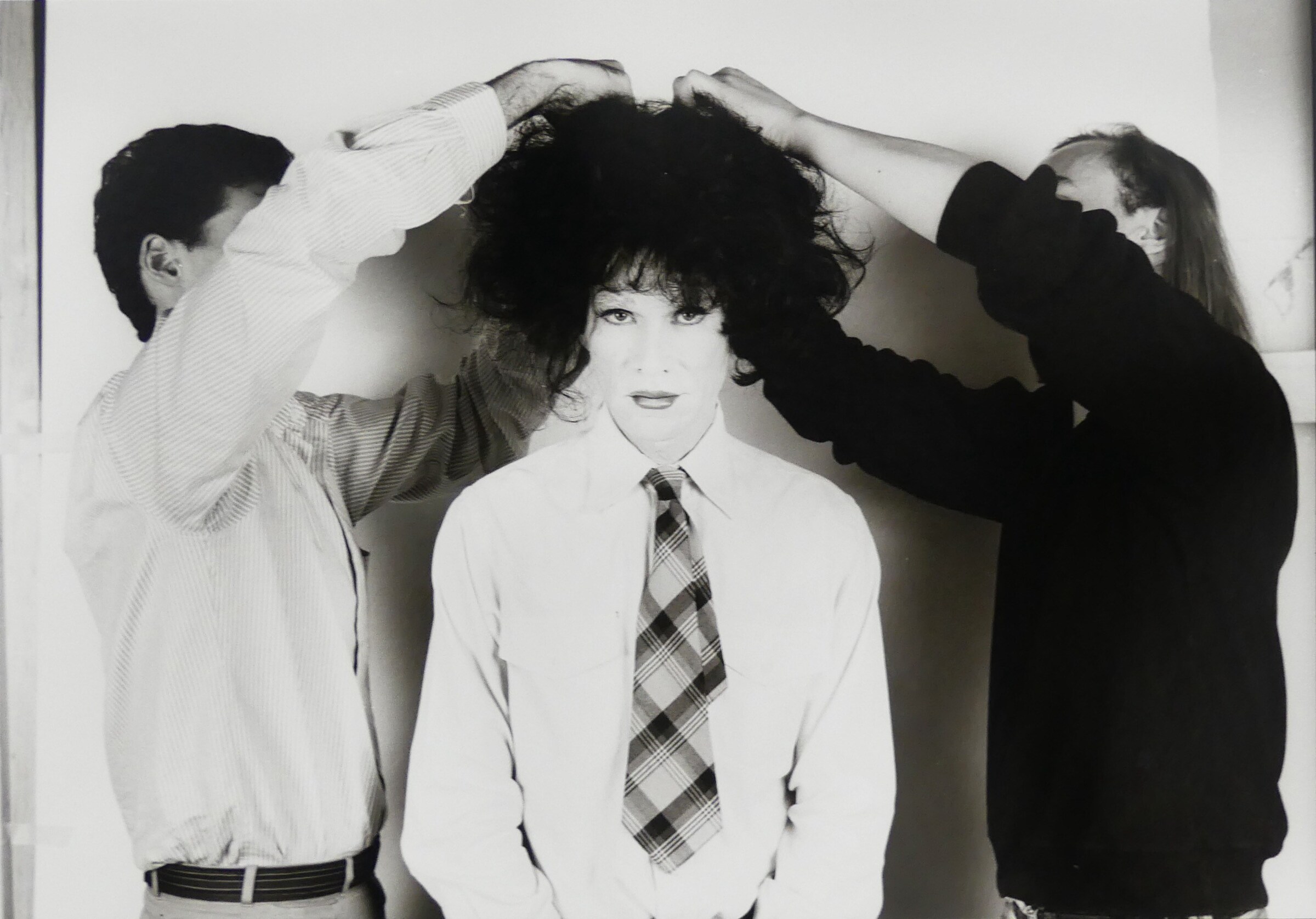 Andy With Wig 1981