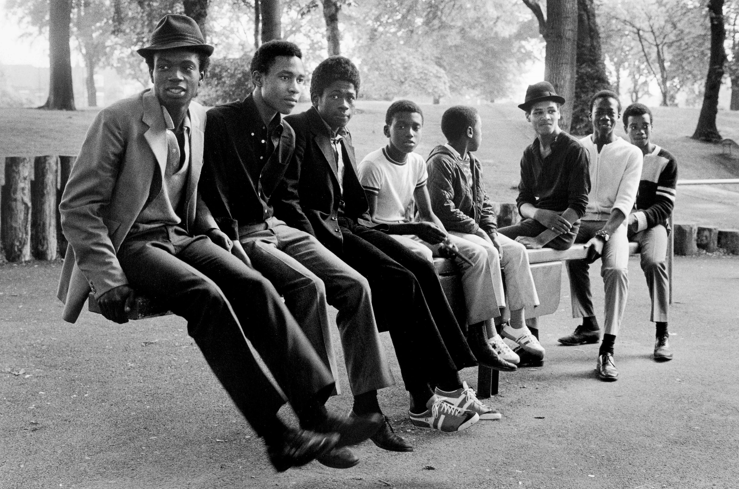 Vanley Burke, Young Men on See-Saw, Handsworth Par