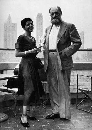 Peter Freuchen with Dagmar Cohn