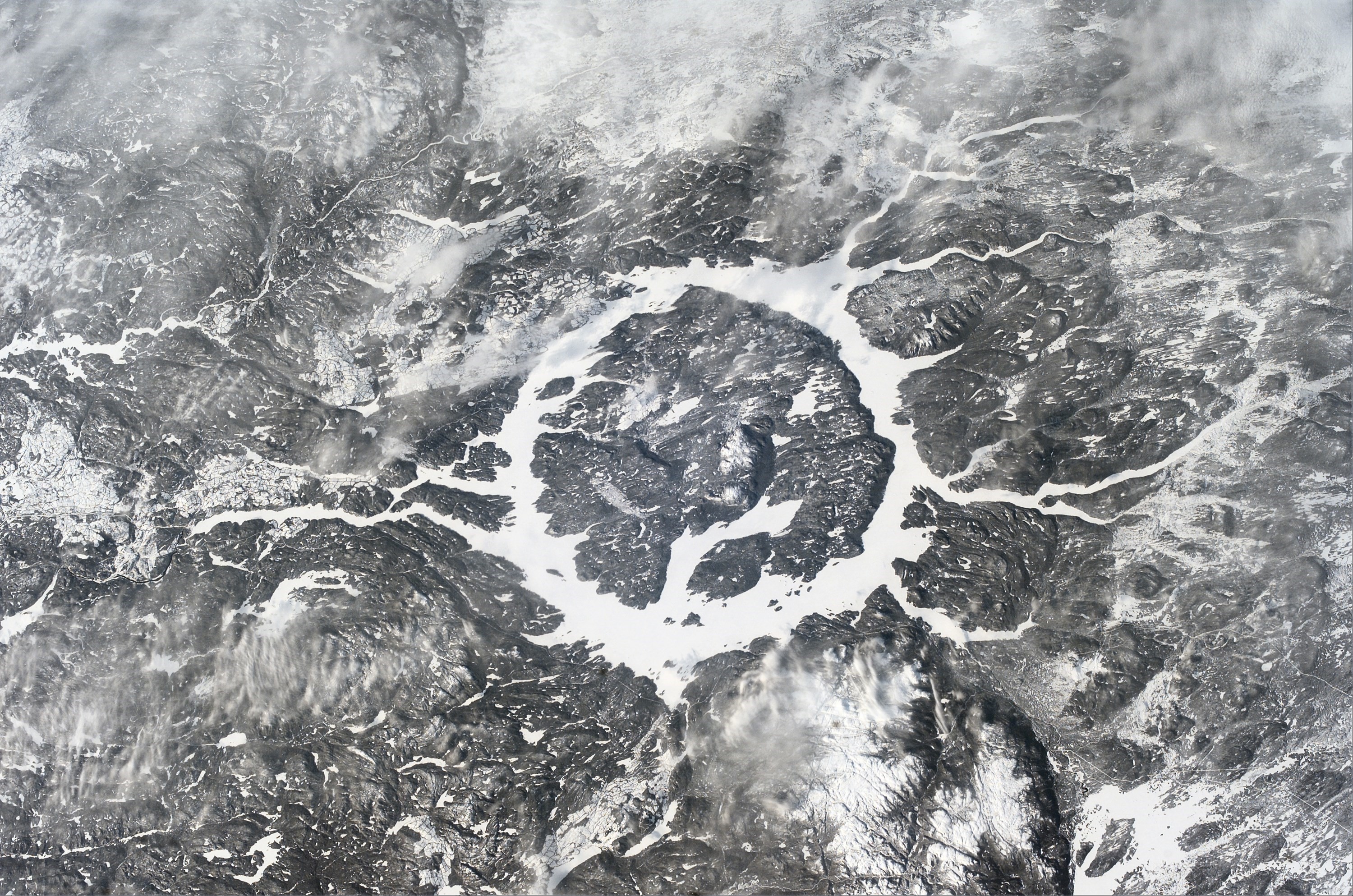 The Almighty Crater Left by a Prehistoric Comet in Canada