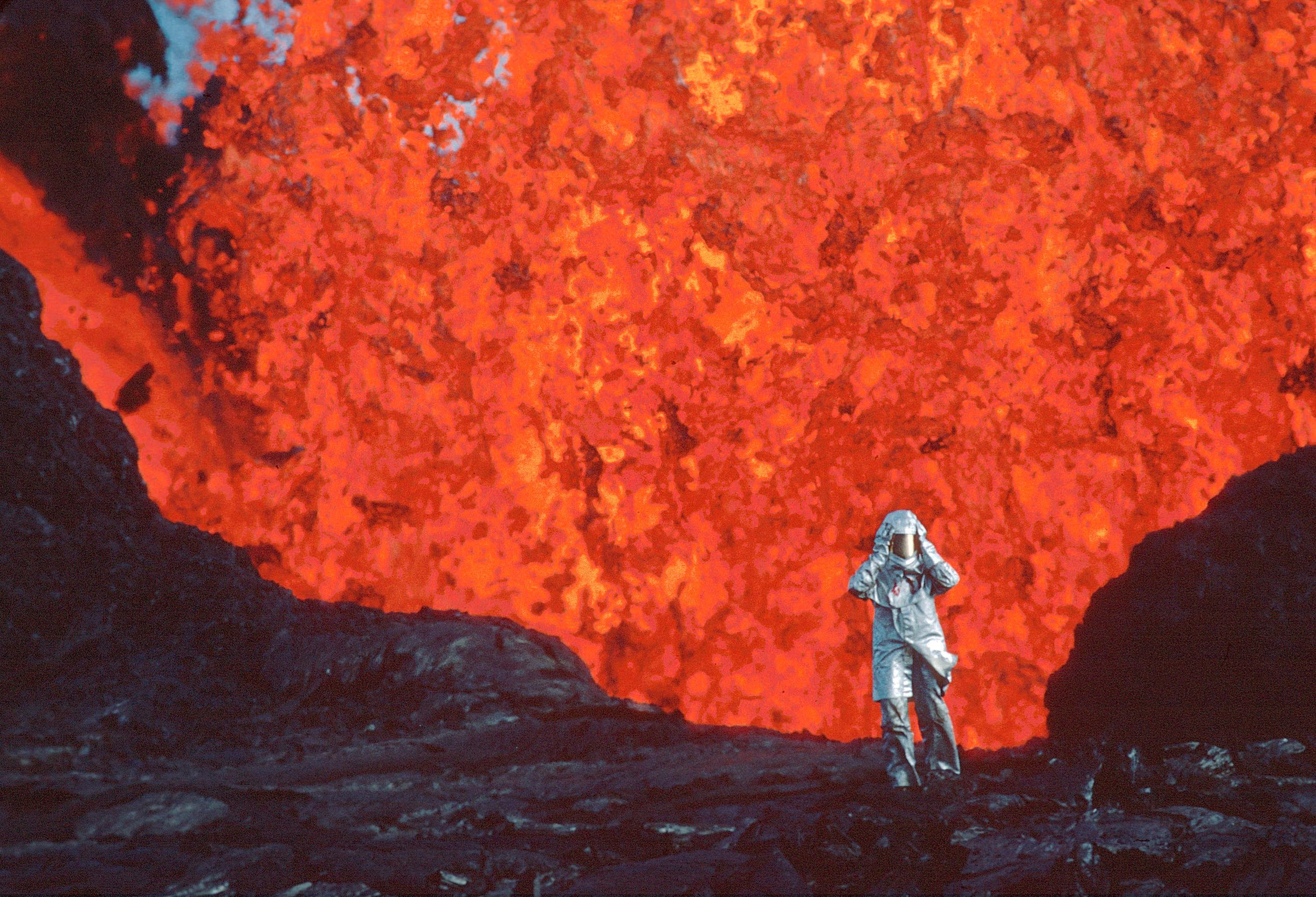 Inside A Volcano