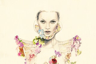 Kate Moss in Alexander McQueen for Num&#233;ro