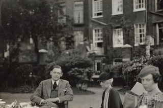 T.S. Eliot with his sister and cousin, Photography by Lady O