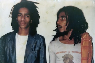 Don with Bob Marley(1) Polaroid 1975