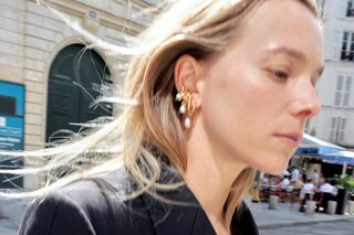 Charlotte Chesnais at MATCHESFASHION, Photographed