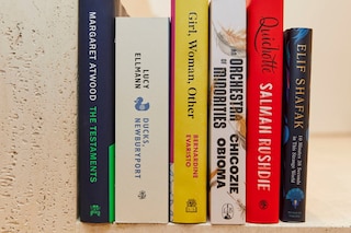 Some of the books nominated for the 2019 Booker prize