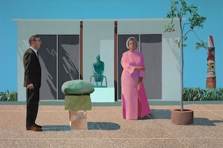 David Hockney, American Collectors (Fred and Marcia Weisman)