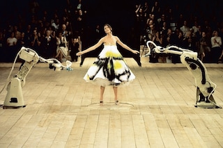 Spray painted dress, Alexander McQueen, No. 13, S/S99