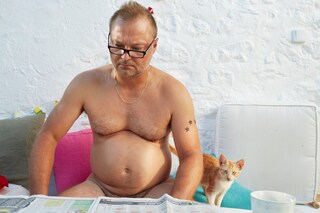 Juergen Teller, Self portrait 