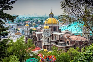 The Basilica of Our Lady of Guadalupe in Mexico City