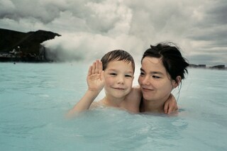 6. Björk and son, Iceland 1993 - 300 dpi