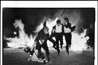 01_Burning boat, Oriel, Oxford, 1984 