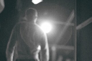 Backstage at the Peter Jensen Resort show