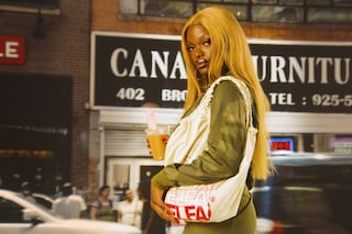 Telfar Clemens Plastic Bag Jupiter 