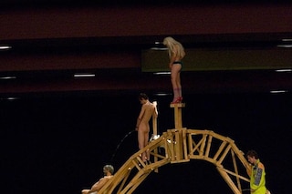 Gelatin, performing at Artissima, Turin, Italy, 2009 Photogr