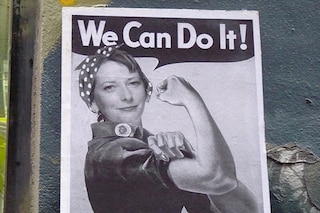 julia Gillard as Rosie The Riveter, Campaign poster