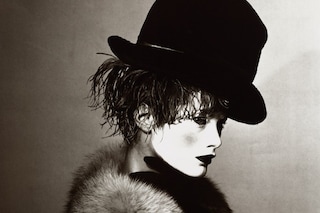 Black Hat and White Face, New York, 1997, platinum-palladium