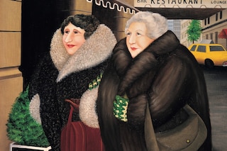 Beryl Cook, Bar and Barbara, 1984