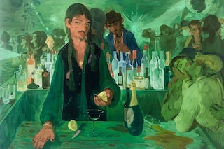 1. Salman Toor, The Bar on East 13th (2019), Oil o