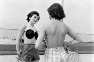 &#39;Poses,&#39; an adhesive, strapless brassiere