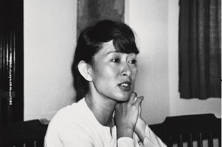 Aung San Suu Kyi, 1st July, 1989