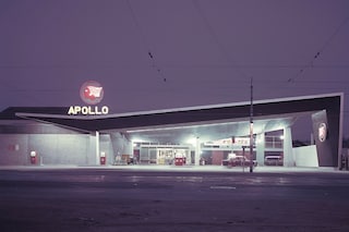 Idemitsu Apollo Gas Stations, Junzo Sakakura, Tokyo and othe